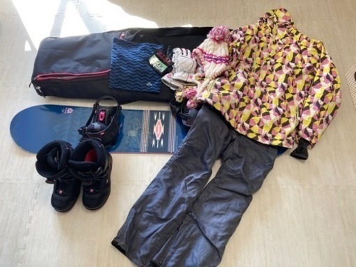 スノーボードセット　レディース