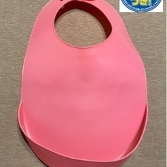 赤ちゃん用プラエプロン 今子供用プラ食器プレゼント 大阪市内無料...