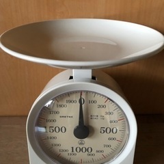 はかり　2キロまでの画像
