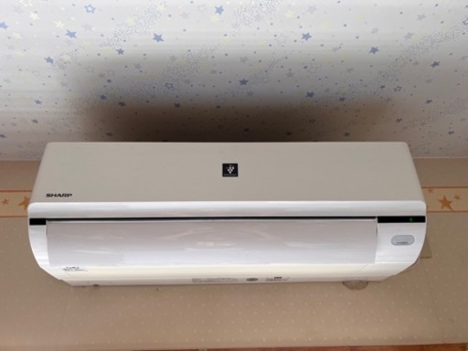 【購入者決まりました】SHARPルームエアコン6畳〜9畳用　2017年製