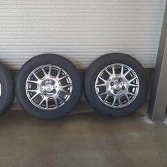 明日朝10時まで！　155/65R13 　普通タイヤ　軽自動車　...