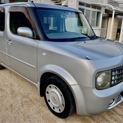 決まりました。日産　キューブ　低走行　5万キロ　車検付き　ディラ...