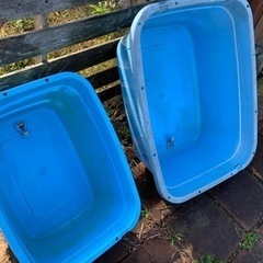 バケツ　大、小の画像