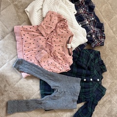 秋冬物ベビー服　80サイズ