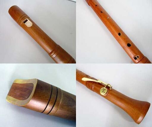 ZEN-ON RECORDER Tenor 2000B リコーダー 木製 テナー 3本継 木管楽器 ソフトケース付き ゼンオン 札幌市