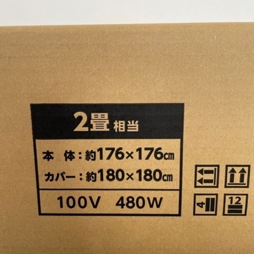 （確約済）新品未開封⛄️電気カーペット❄️カバーセット✨