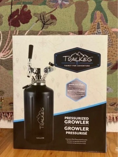 Trailkeg CO2加圧式グラウラー 3.8Lアウトドアビールサーバー