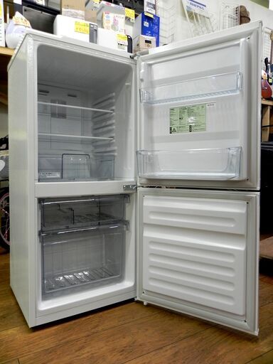 美品 TWINBIRD 110L 冷蔵庫 2ドア HR-F911 2021年製 高年式 100Lクラス ツインバード 札幌市 厚別区