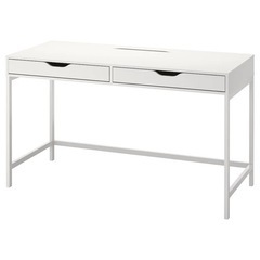 IKEA ホワイトデスクの画像