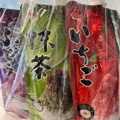 ほぼ新品かき氷器(氷蜜3個付き)の画像
