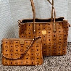 [値下げ※再掲載]MCM[美品]  トートバッグ+ポーチ　セット