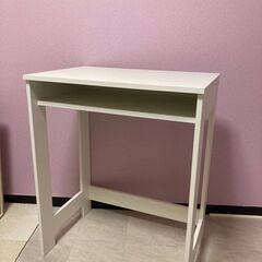 ドレッサーテーブル　パソコンデスク　ホワイト