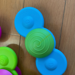 ハンドスピナー　シリコン　おもちゃの画像