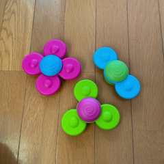 ハンドスピナー　シリコン　おもちゃの画像