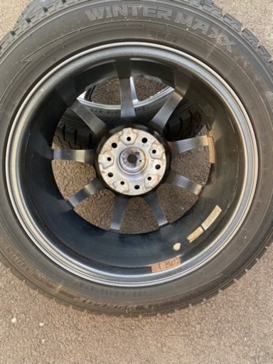 アルミホイール付スタッドレス4本セット 超美品 バリ溝 205/50R16