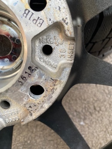 アルミホイール付スタッドレス4本セット 超美品 バリ溝 205/50R16