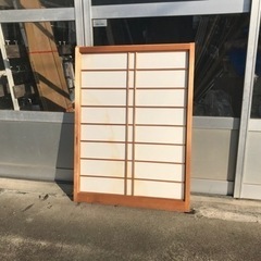 無地障子の画像