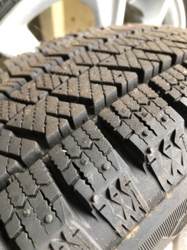 スタッドレスタイヤ　ホイール4本セット　155/65R14