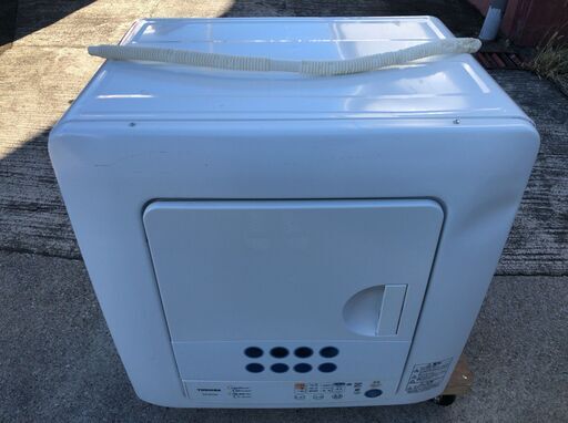 TOSHIBA 電気衣類乾燥機 ED-60C 乾燥容量6kg 2016年製 D111M185