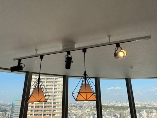 ダクトレール照明 ペンダントライト スポットライト
