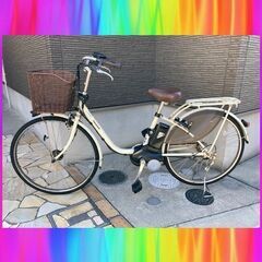 🌈特価💖Panasonic　ビビ　26インチ　電動自転車　電動ア...