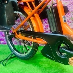 4542子供乗せ電動自転車ヤマハ3人乗り新品20インチ良好バッテリー