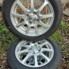 冬タイヤ　軽自動車155/65R14 アルミ4本セット