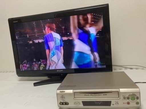 テレビ•ビデオデッキ　セット
