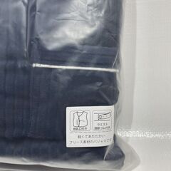 新品未使用 冬物ほかほか暖かい！マタニティパジャマ ネイビー M-L ポリエステル100% Cの画像