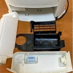 (※カバーフタ無し、写真参照)SHARP 加湿セラミックファンヒーターHX-127CX プラズマクラスター付き！の画像