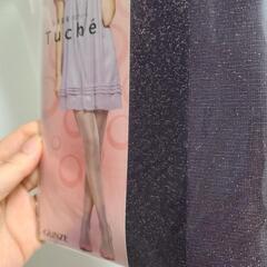 ⭐新品【9】M-Lパープルネイビーラメストッキングの画像