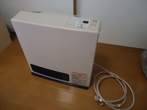 リンナイ　ガス・ファンヒーター　LPガス用　Rinnai SRC-362E　カチッと・ガスホース付き　中古美品