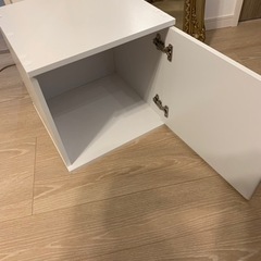 定価¥2490-LOWYAキューブボックス ホワイトの画像