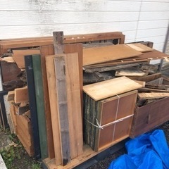 【お取引中です。】木材、端材、建具無料で差し上げます。