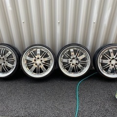 🔴値下げ❗️WORK ワーク 20インチ‼️8j インセット45...
