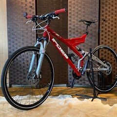 ■FOES FXC フォーズ FXC フルカスタム Mサイズ 26インチ 20速 レッド MTB マウンテンバイク 自転車 札幌発の画像