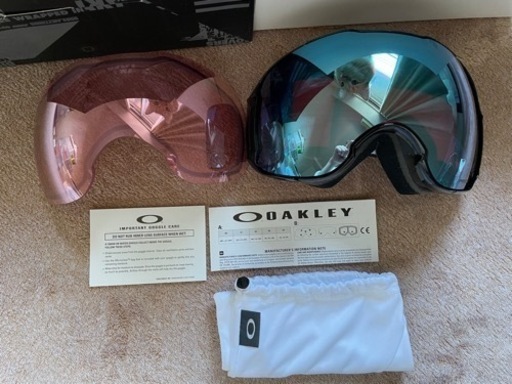 OAKLEYゴーグル　交換レンズ付き