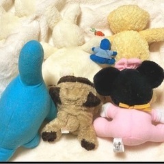 ぬいぐるみ 6点セット　小さいサイズ　まとめ売りの画像