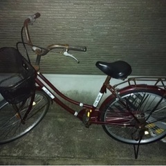 自転車　ママチャリ