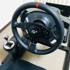 ハンコン　プレイシート　セット　T500RS TH8A GTD-RS