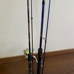 釣り竿 バスロッド2本組