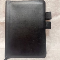 【ほぼ日手帳カバー】TSブラック ベーシック カズン A5サイズの画像