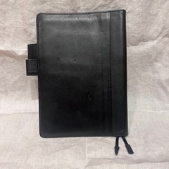【ほぼ日手帳カバー】TSブラック ベーシック カズン A5サイズの画像