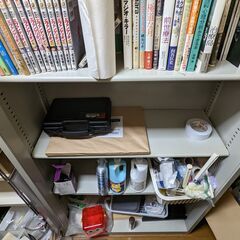 スチール　オフィス棚の画像