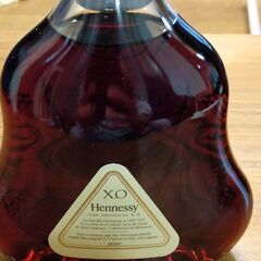 コニャック ヘネシーX.O 金キャップ クリアボトル 40度 700ml 未