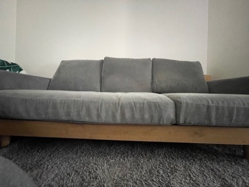 コーデュロイソファ