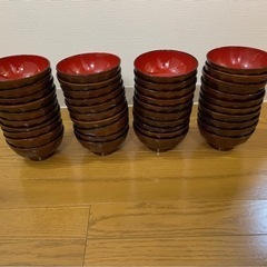 39、お椀×40個　亀甲模様　わんこそば可能？