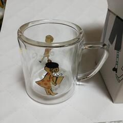 ダブルレイヤーグラスマグカップ