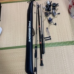 釣竿とリール