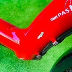 4530子供乗せ電動自転車ヤマハ3人乗り新品20インチ良好バッテリーの画像